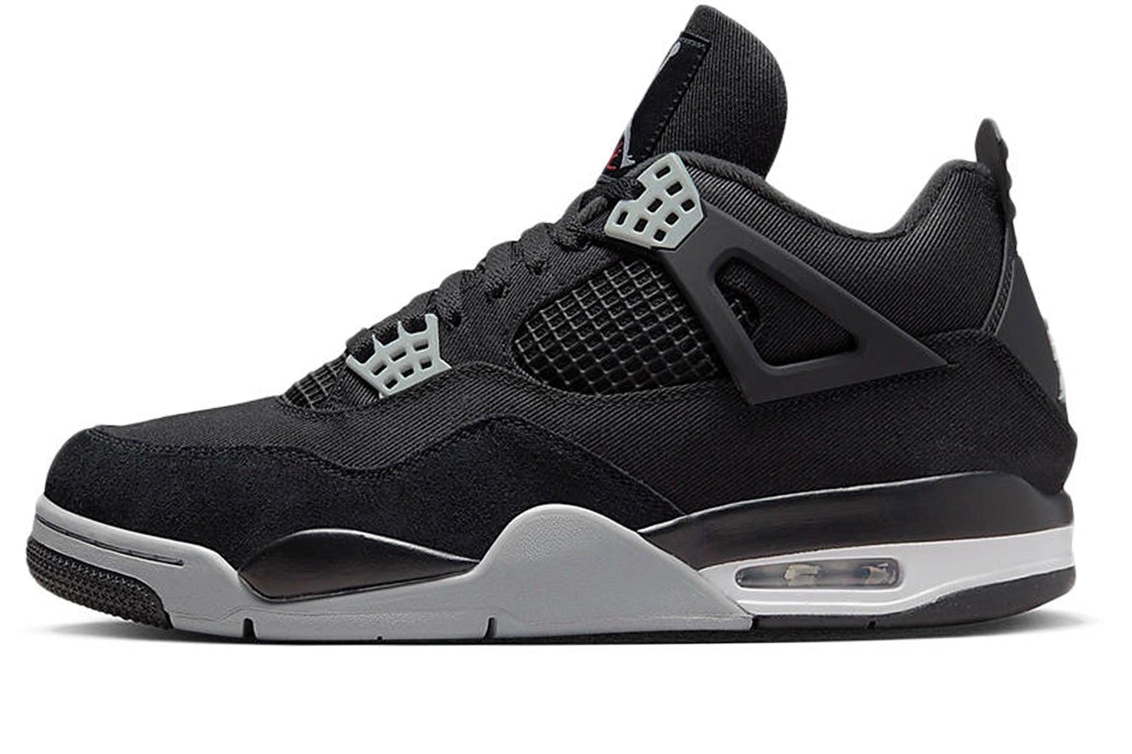 Black 4 SE Jordan Retro Air Canvas 0710